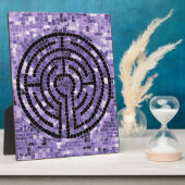 LABYRINTH VI 8x10 Plaque mit Easel Fotoplatte (Seite)