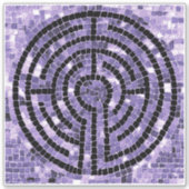 LABYRINTH VI 8x8 Vinyl Sticker (Vorderseite)