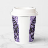 LABYRINTH VI Paper Cups - White Pappbecher (Rechts)