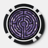 LABYRINTH VI Poker Chips (Rückseite)