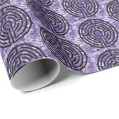 LABYRINTH VI Wrapping Paper Geschenkpapier (Rolleneckpunkt)