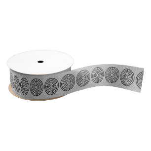 LABYRINTH VII 1,5" breites Grosgrainband Ripsband