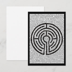 LABYRINTH VII 3.5x5 Flachkarte II Karte