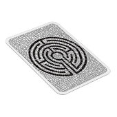 LABYRINTH VII 3x4 Flexible Magnet - Weiß (Rechte Seite)
