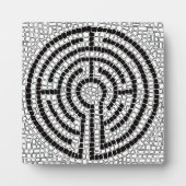 LABYRINTH VII 5,25 Platz Plaque with Easel Fotoplatte (Vorderseite)