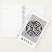 LABYRINTH VII 5.5x8.5 Plane + Text / weiß Planer (Anzeige)