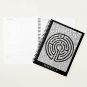 LABYRINTH VII 8.5x11 Planer + Text / Schwarz (Anzeige)