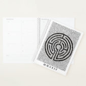 LABYRINTH VII 8.5x11 Planer + Text / weiß (Anzeige)