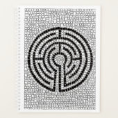 LABYRINTH VII 8.5x11 Planer / weiß (Vorderseite)