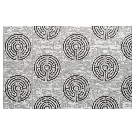 LABYRINTH VII Fabric Stoff (Fat Quarter (45,7 x 55,9 cm))