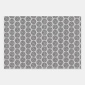 LABYRINTH VII Flachpapier Geschenkpapier Set (Vorderseite 3)