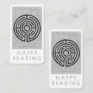 LABYRINTH VII Lesezeichen - 3.5x2 Karte + Text