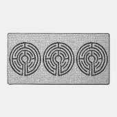 LABYRINTH VII Office Studio Desk Mat Schreibtischunterlage (Vorderseite)
