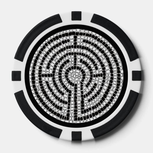 LABYRINTH VII Poker Chips (Vorderseite)