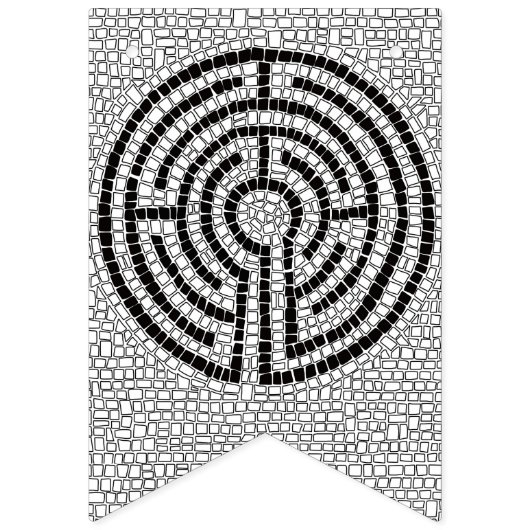 Labyrinth VII Wimpelkette (Dritte Fahne)