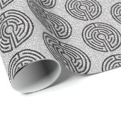 LABYRINTH VII Wrapping Paper Geschenkpapier (Rolleneckpunkt)