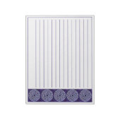 LABYRINTH VIII 11"x8.5" Notepad + Linien Notizblock (Rotiert)