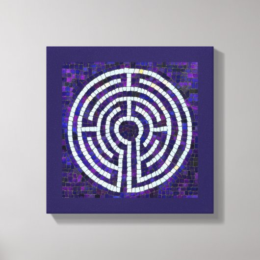 LABYRINTH VIII 12x12 Wrapped Canvas (2,5" Deep) Leinwanddruck (Vorderseite)