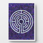 LABYRINTH VIII 12x18 Plaque with Easel - White Fotoplatte (Vorderseite)