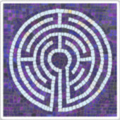 LABYRINTH VIII 2x2 Vinyl Sticker (Vorderseite)