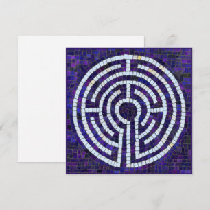 LABYRINTH VIII 5,25" Square Flat Card Karte