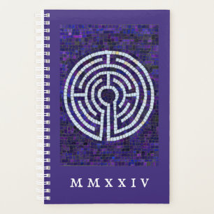 LABYRINTH VIII 5.5x8.5 Planner + Text / Violett Planer