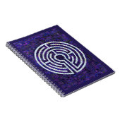 LABYRINTH VIII 6.5x8.75 Spiral-Notebook Notizblock (Rechte Seite)