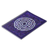 LABYRINTH VIII 6.5x8.75 Spiral-Notebook Notizblock (Linke Seite)