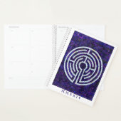 LABYRINTH VIII 8.5x11 Planer + Text / weiß (Anzeige)