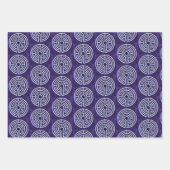 LABYRINTH VIII Flachpapier Geschenkpapier Set (Vorderseite)