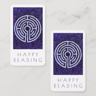 LABYRINTH VIII Lesezeichen - 3.5 x 2 Karte + Text