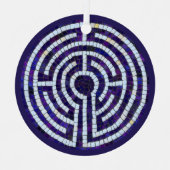 LABYRINTH VIII Metallzirkel Ornament Aus Metall (Vorderseite)