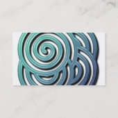 Labyrinth-Visitenkarte Visitenkarte (Rückseite)