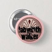 Labyrinth-Wanderer-Wanderer A~Maze~ing Geschenke Button (Vorne & Hinten)