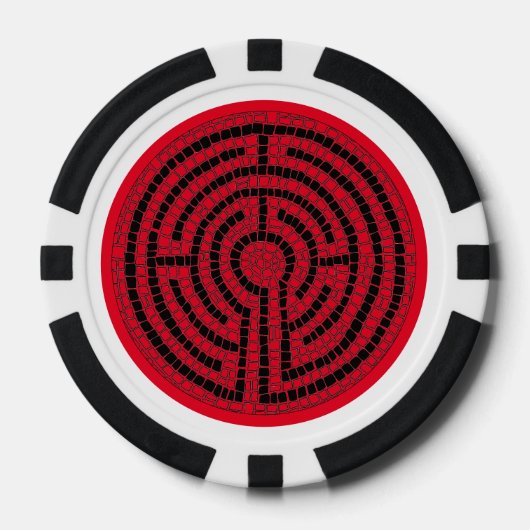 LABYRINTH X Poker Chips (Vorderseite)