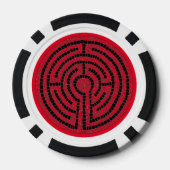 LABYRINTH X Poker Chips (Rückseite)