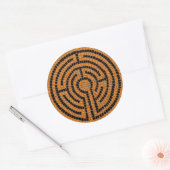 LABYRINTH XIII große runde Sticker (Umschlag)