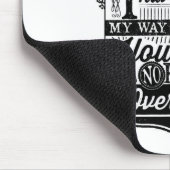 Labyrinth-Zitat haben Sie keinen Power über mir Mousepad (Ecke)