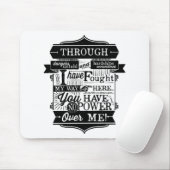 Labyrinth-Zitat haben Sie keinen Power über mir Mousepad (Mit Mouse)