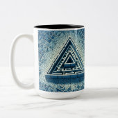 Labyrinth Zweifarbige Tasse (Links)