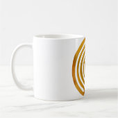 Labyrinthgold Kaffeetasse (Links)