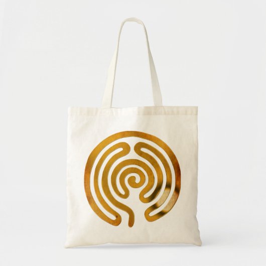 Labyrinthgold Tragetasche (Vorne)