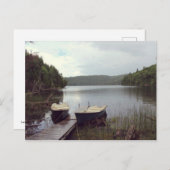Lac à l'eau clair postkarte (Vorne/Hinten)