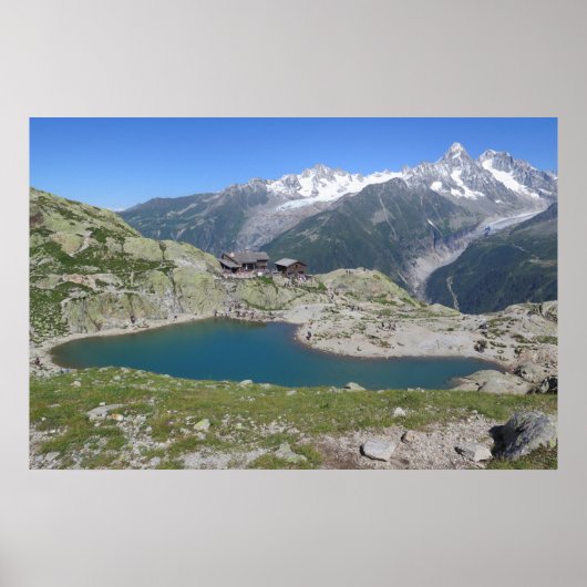 Lac Blanc Chamonix Poster (Vorne)
