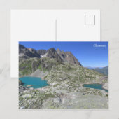 Lac Blanc Chamonix Postkarte (Vorne/Hinten)