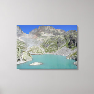 Lac Blanc Französische Alpen Leinwanddruck