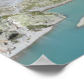 Lac Blanc French Alps Poster (Ecke)