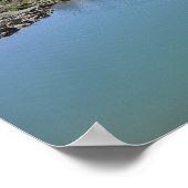 Lac Blanc French Alps Poster (Ecke)