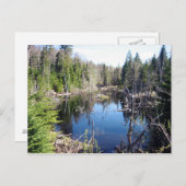 Lac Boyer Postkarte (Vorne/Hinten)