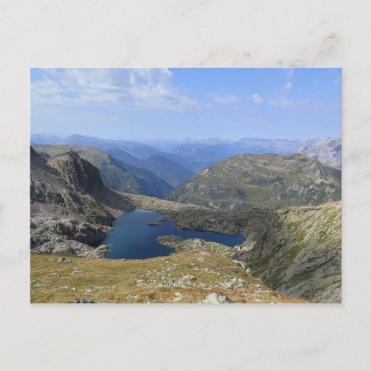 Lac Cornu Chamonix Französische Alpen Postkarte (Vorderseite)